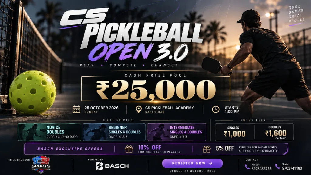 CS PiCKLEBALL OPEN 3.0 tournament